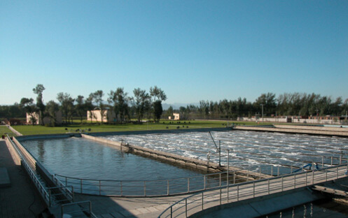 廢水處理現場 廢水處理現場