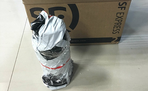 客戶寄過來的石灰石樣品